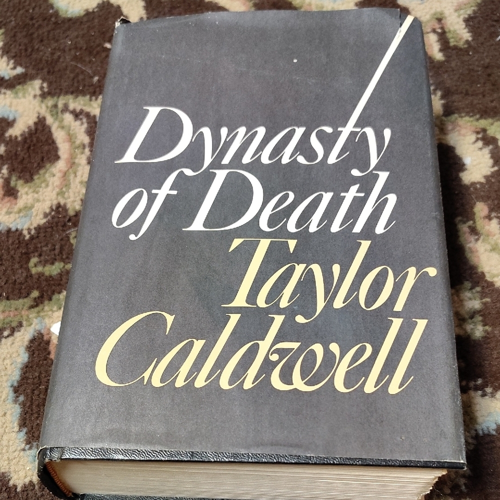 Taylor Caldwell 'Dynasty of Death' Hardcover Book